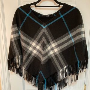 Burberry Nova Check Poncho